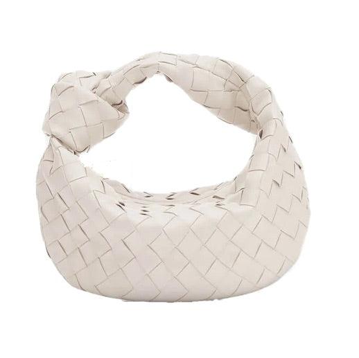 Mini sac à main tressé femme – Style tendance avec poignée nouée - Image 7
