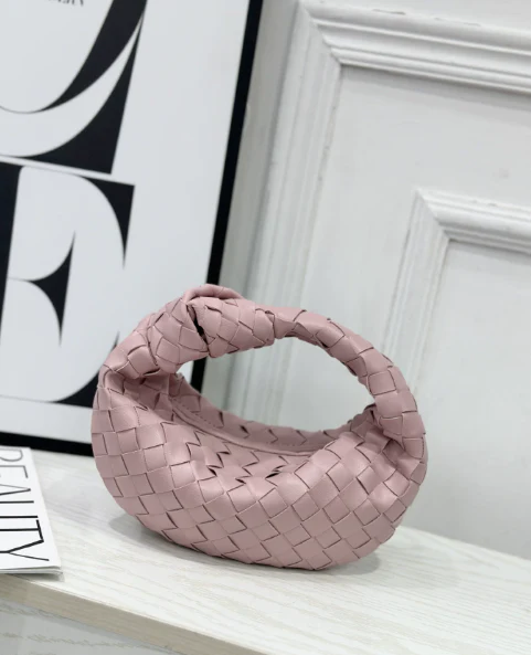 Mini sac à main tressé femme – Style tendance avec poignée nouée - Image 8