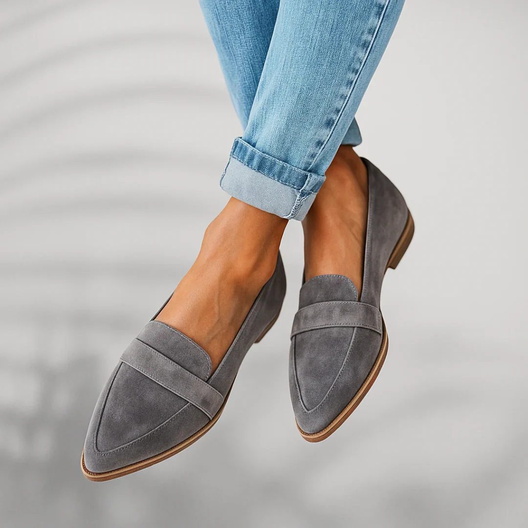 Mocassins en cuir de qualité supérieure pour femmes - Chaussures plates et confortables pour occasions formelles - Image 7