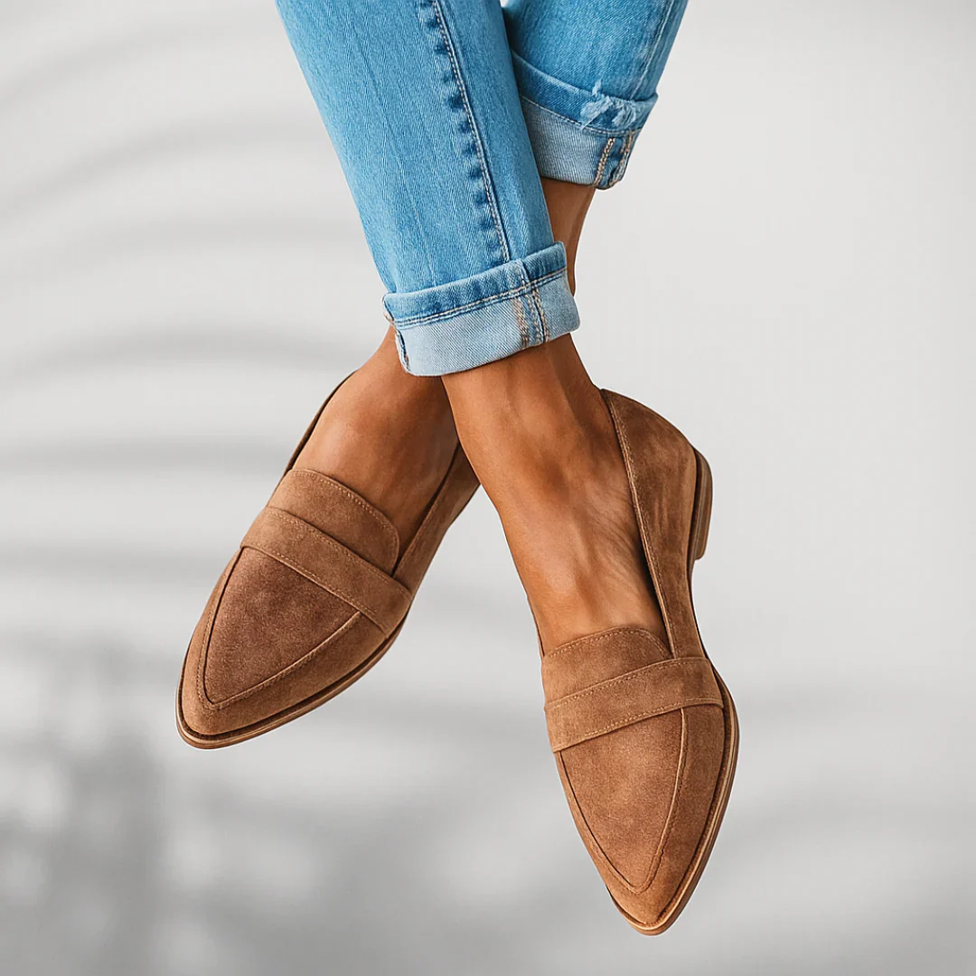 Mocassins en cuir de qualité supérieure pour femmes - Chaussures plates et confortables pour occasions formelles - Image 8