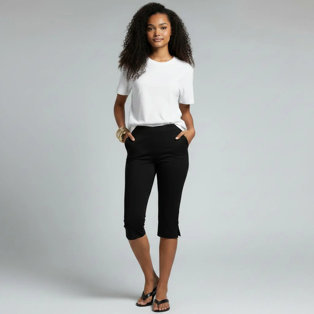 Pantacourt femme incontournable – Pantalon capri confortable et tendance - Image 3
