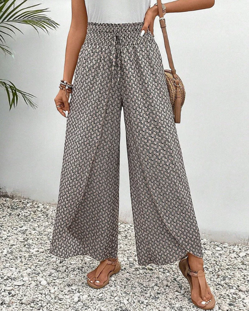 Pantalon à imprimé géométrique pour femme - Image 11