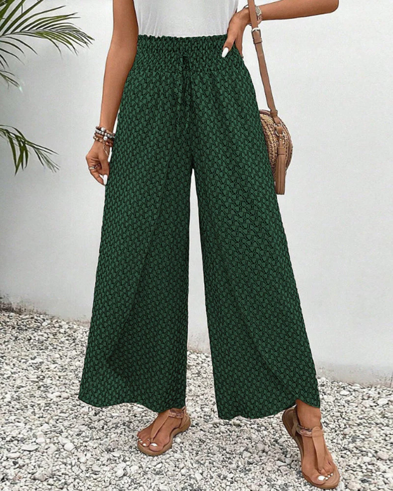 Pantalon à imprimé géométrique pour femme - Image 12
