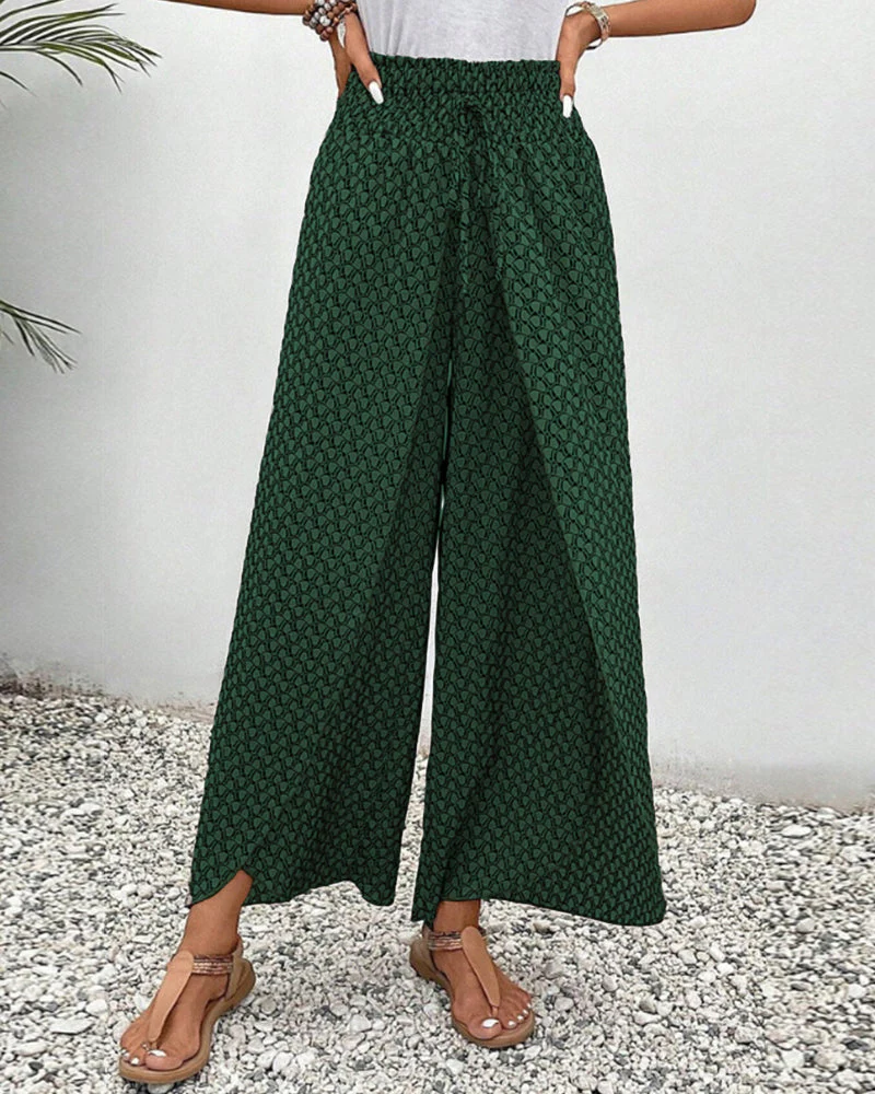 Pantalon à imprimé géométrique pour femme - Image 6