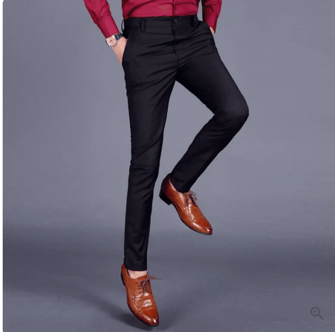 Pantalon Ajusté Extensible pour Homme - Image 3