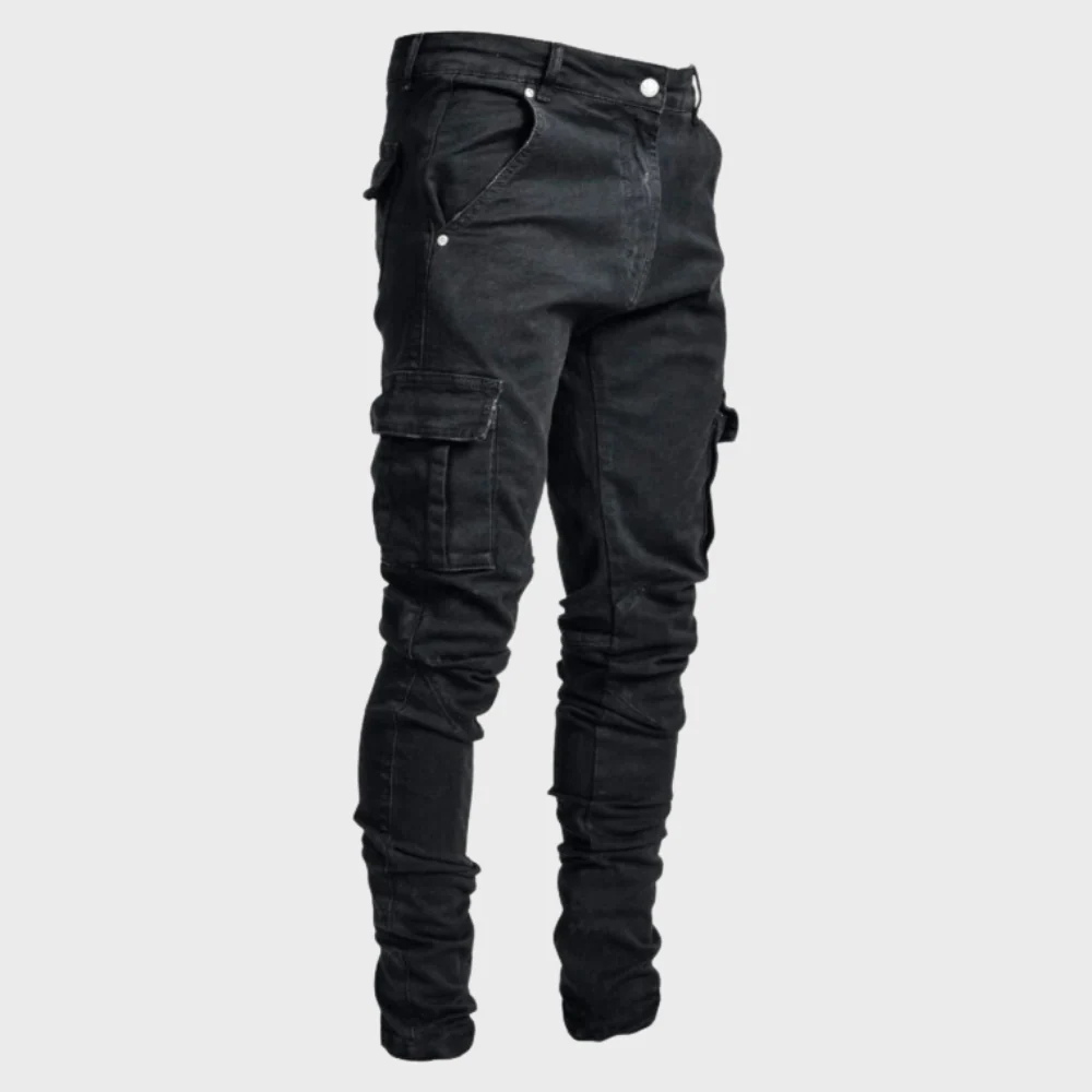 Pantalon Cargo Classique pour Homme – Pantalon Confort Durable et Ajusté