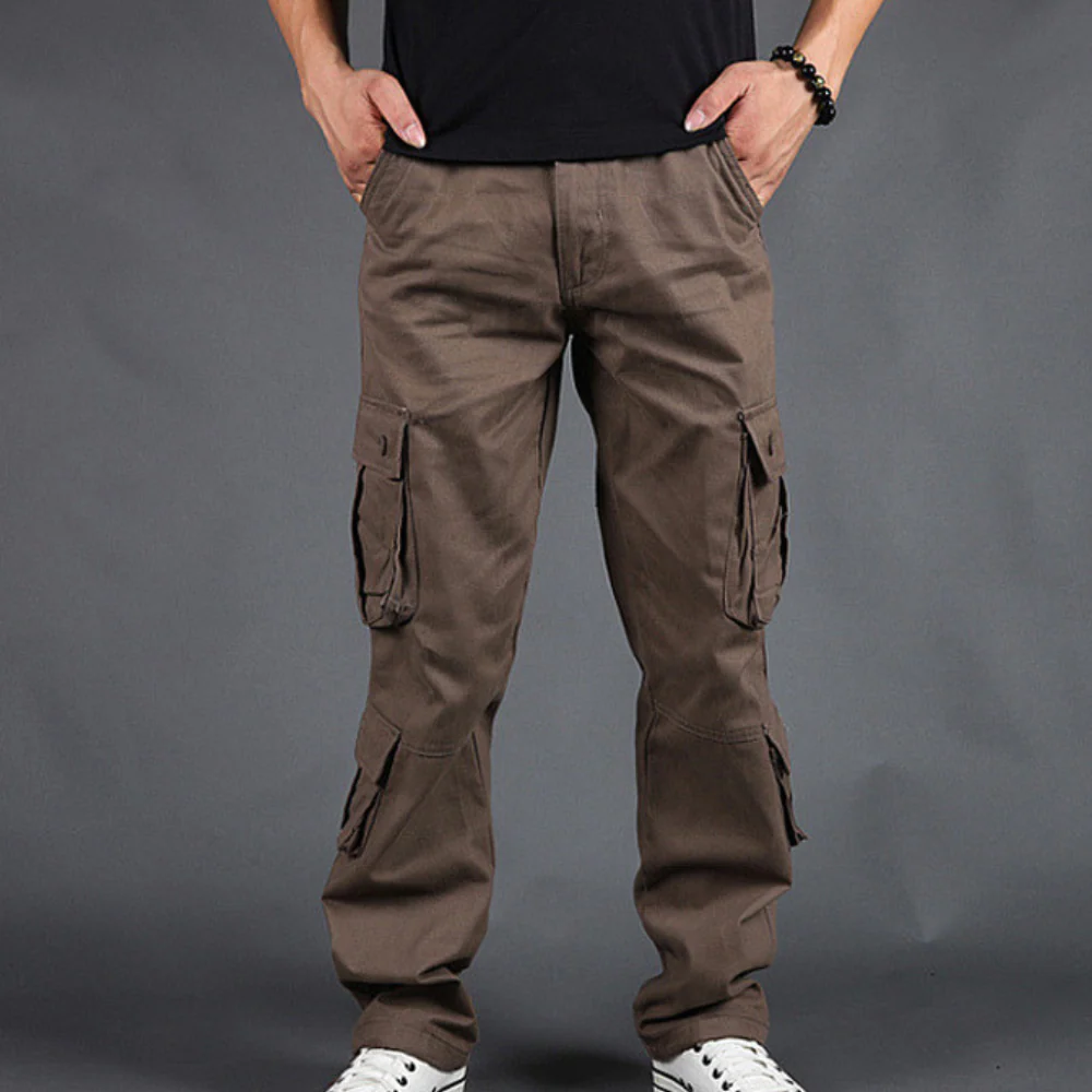 Pantalon Cargo Homme Durable et Stylé – Pantalon Décontracté Ajusté - Image 4