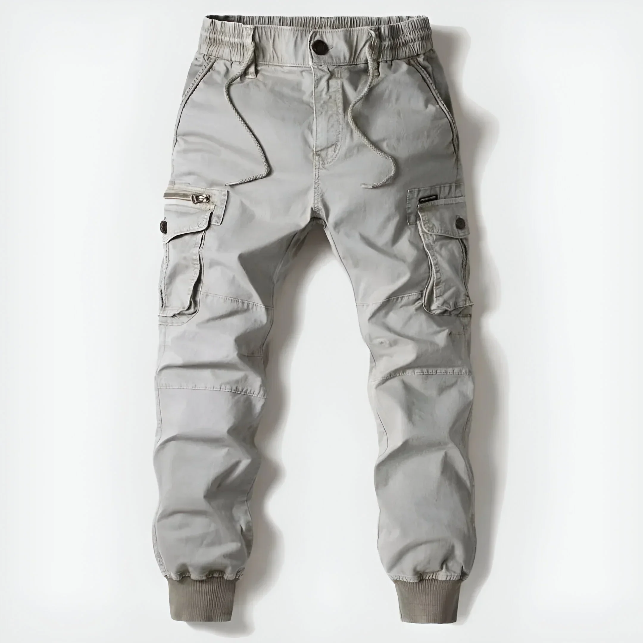 Pantalon Cargo Homme en Coton Casual Premium – Style Quotidien Élégant