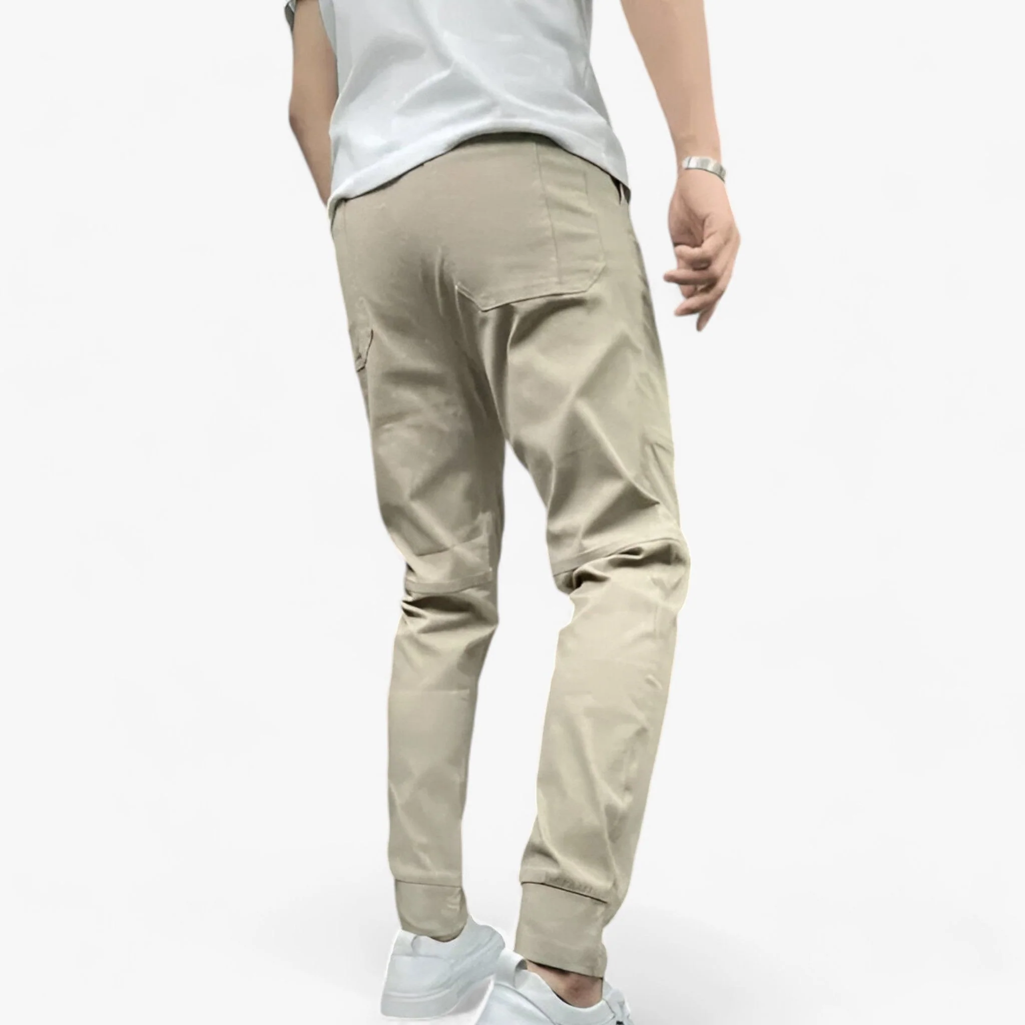 Pantalon Cargo Moderne Homme – Taille Élastique Confortable pour Tous les Jours - Image 4