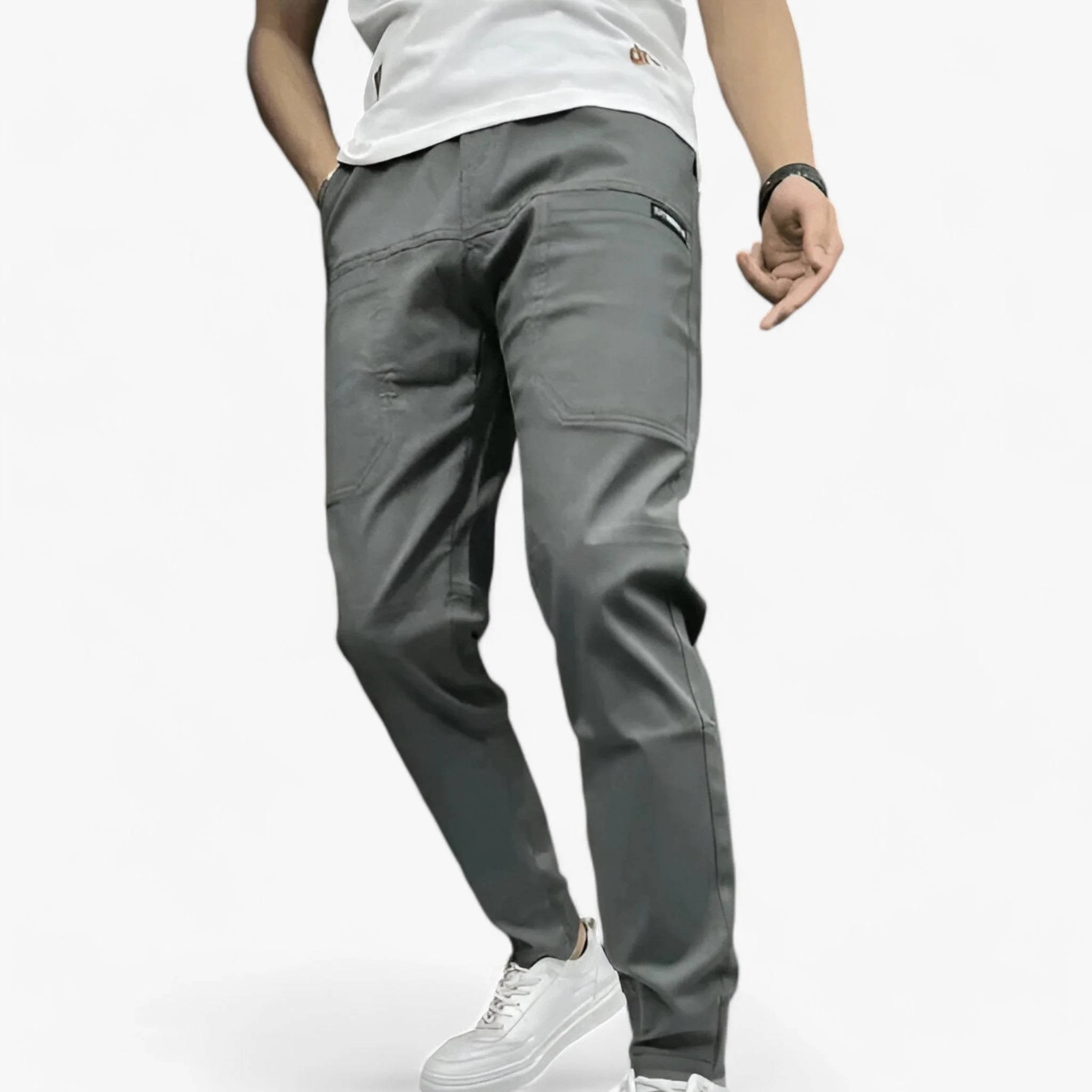 Pantalon Cargo Moderne Homme – Taille Élastique Confortable pour Tous les Jours - Image 5