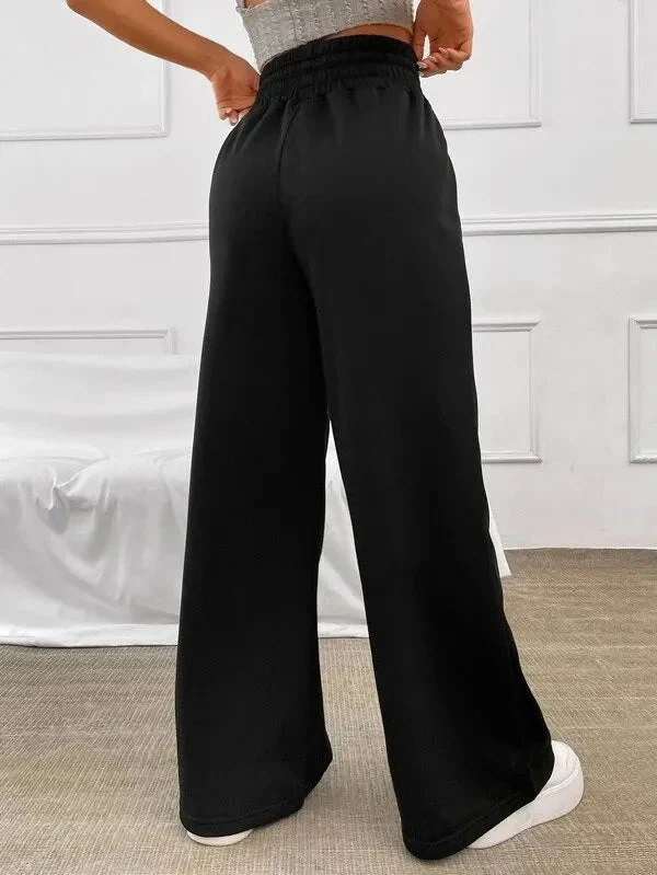 Pantalon de Détente Femme Taille Haute Léger – Coupe Large Confort - Image 3