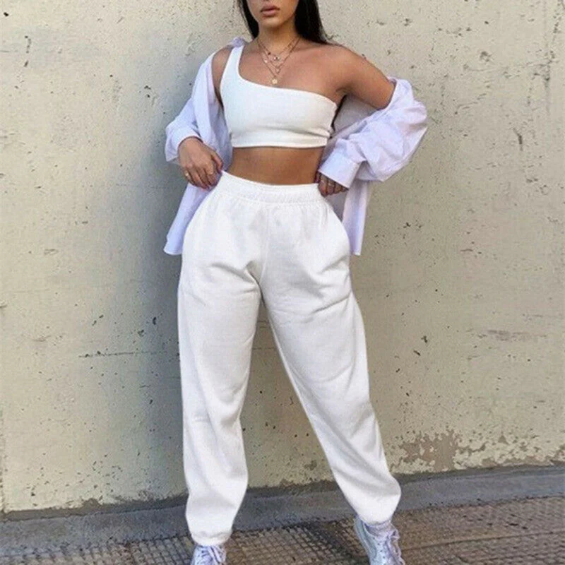 Pantalon de Jogging Confortable en Polaire Femme – Loungewear Épais et Doux - Image 23