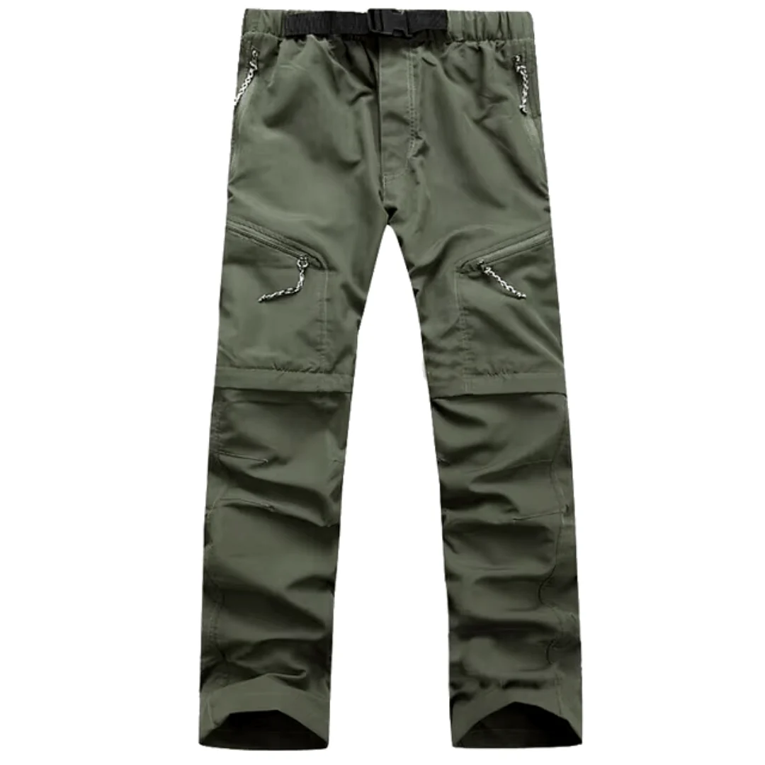 Pantalon de Plein Air Homme Séchant Rapidement et Durable – Pantalon Respirant à Jambes Zippées - Image 2