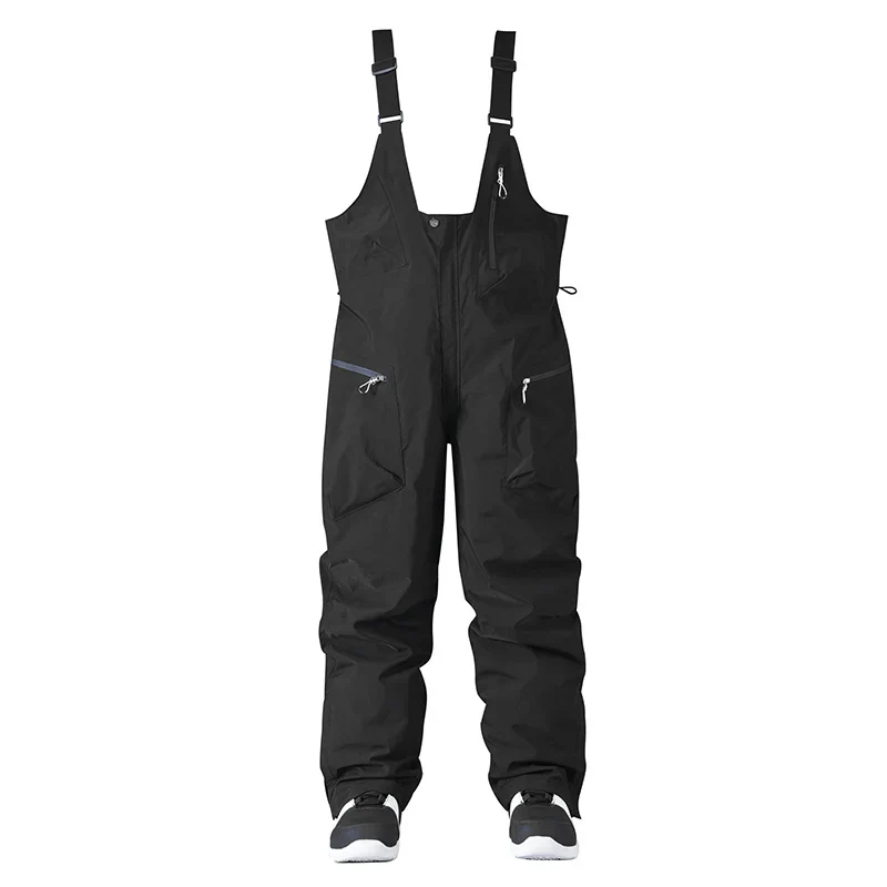 Pantalon de Ski Ajustable Unisexe – Pantalon de Snow avec Bretelles et Fermeture Zippée - Image 3