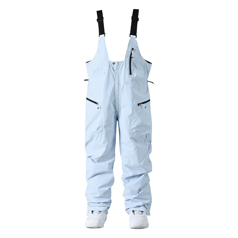 Pantalon de Ski Ajustable Unisexe – Pantalon de Snow avec Bretelles et Fermeture Zippée - Image 5