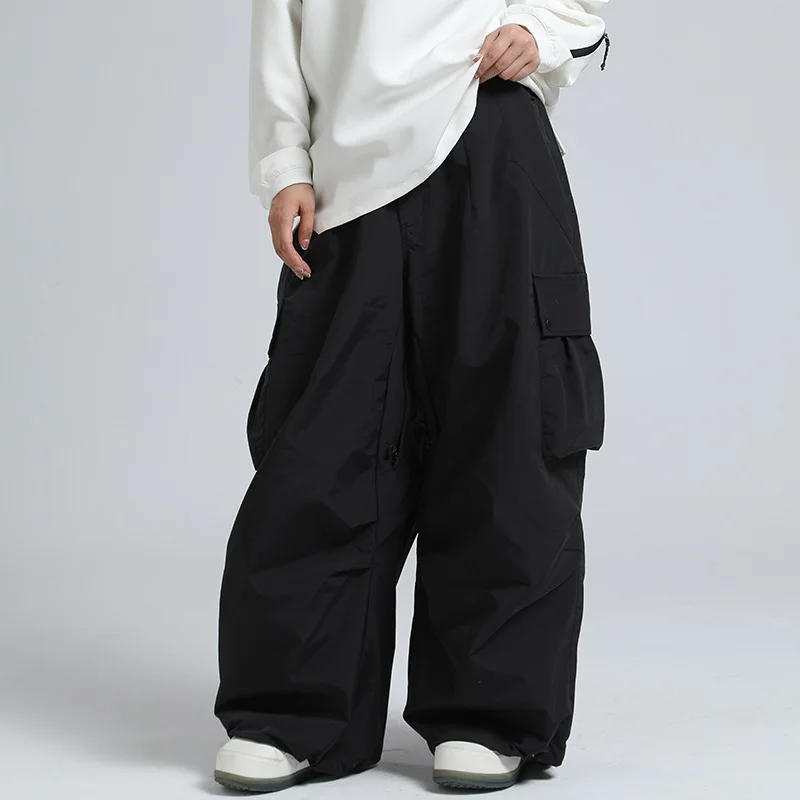 Pantalon de Ski Ample Unisexe – Pantalon de Snowboard Respirant avec Zipp et Isolation - Image 12