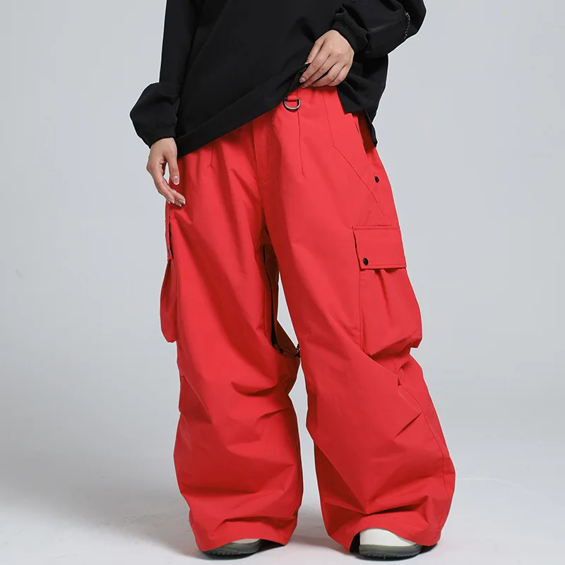 Pantalon de Ski Ample Unisexe – Pantalon de Snowboard Respirant avec Zipp et Isolation - Image 13