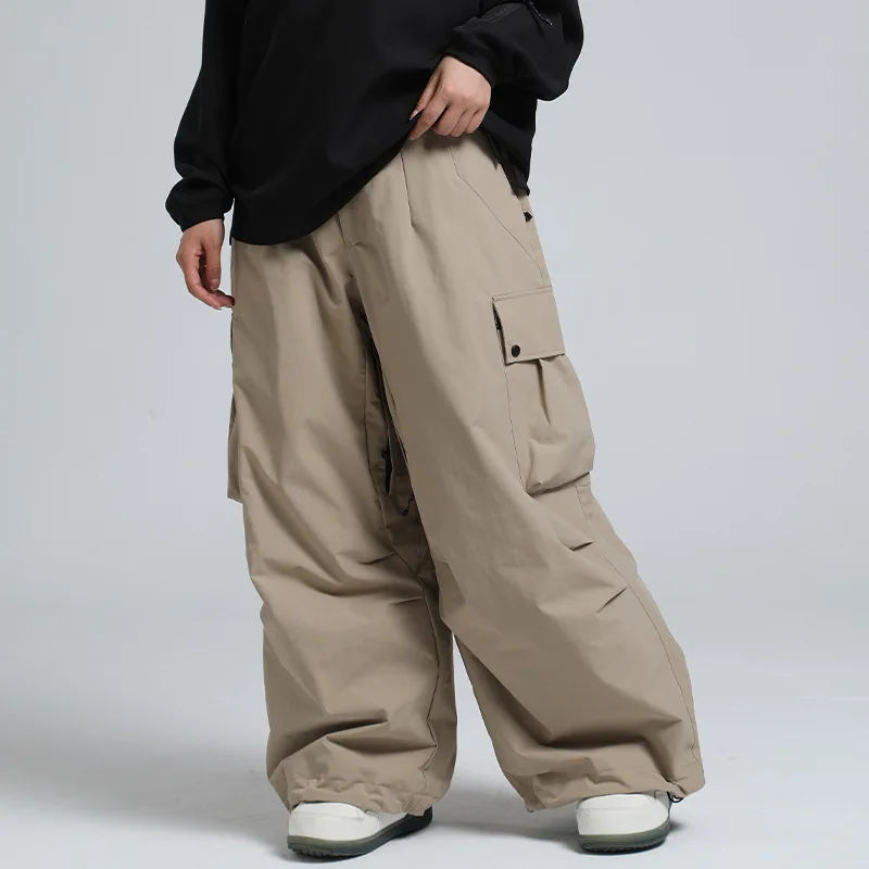 Pantalon de Ski Ample Unisexe – Pantalon de Snowboard Respirant avec Zipp et Isolation - Image 6
