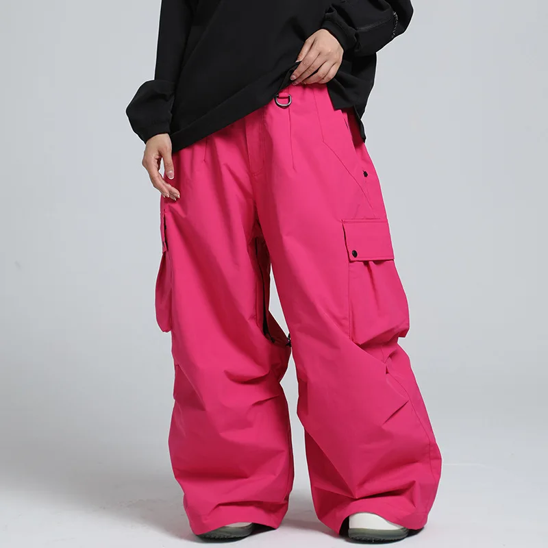 Pantalon de Ski Ample Unisexe – Pantalon de Snowboard Respirant avec Zipp et Isolation - Image 7