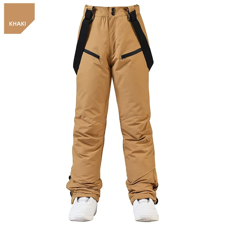 Pantalon de Ski Hivernal Unisexe – Pantalon Étanche et Coupe-Vent avec Protection de Taille - Image 10