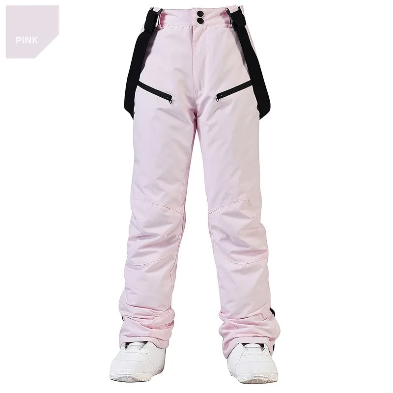Pantalon de Ski Hivernal Unisexe – Pantalon Étanche et Coupe-Vent avec Protection de Taille - Image 2