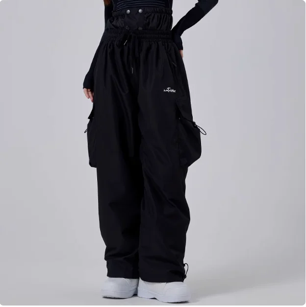Pantalon de Ski Imperméable Ample pour Homme – Cargo Snowboard Coupe-Vent - Image 3