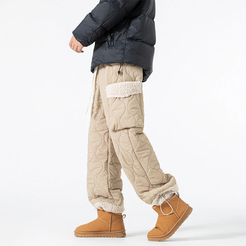 Pantalon de Ski Matelassé pour Homme – Pantalon d’Hiver Épais à Coupe Droite - Image 5