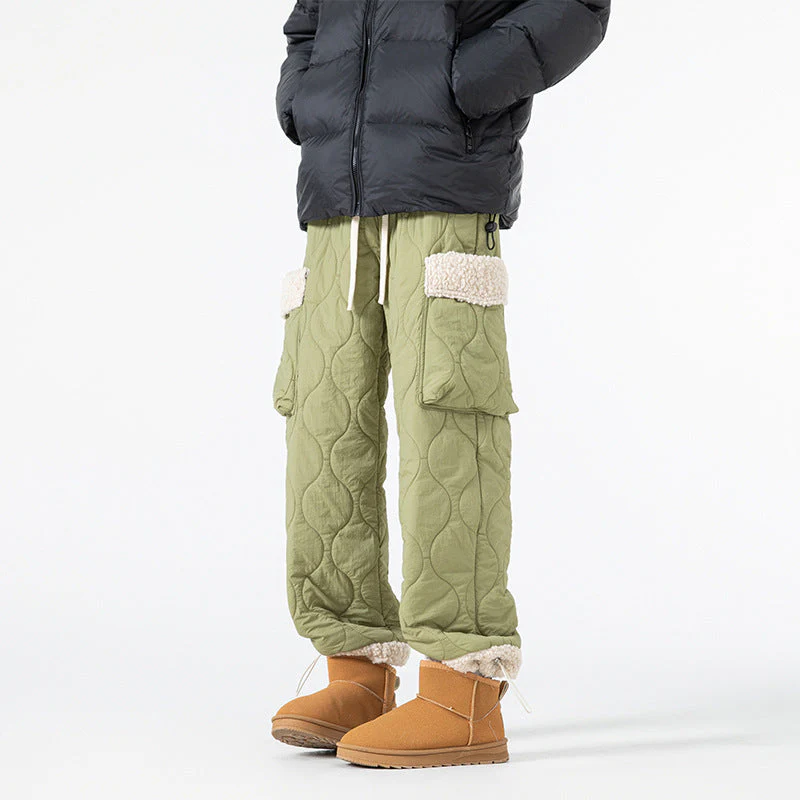 Pantalon de Ski Matelassé pour Homme – Pantalon d’Hiver Épais à Coupe Droite - Image 7