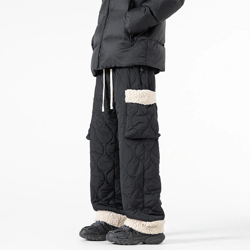 Pantalon de Ski Matelassé pour Homme – Pantalon d’Hiver Épais à Coupe Droite - Image 8