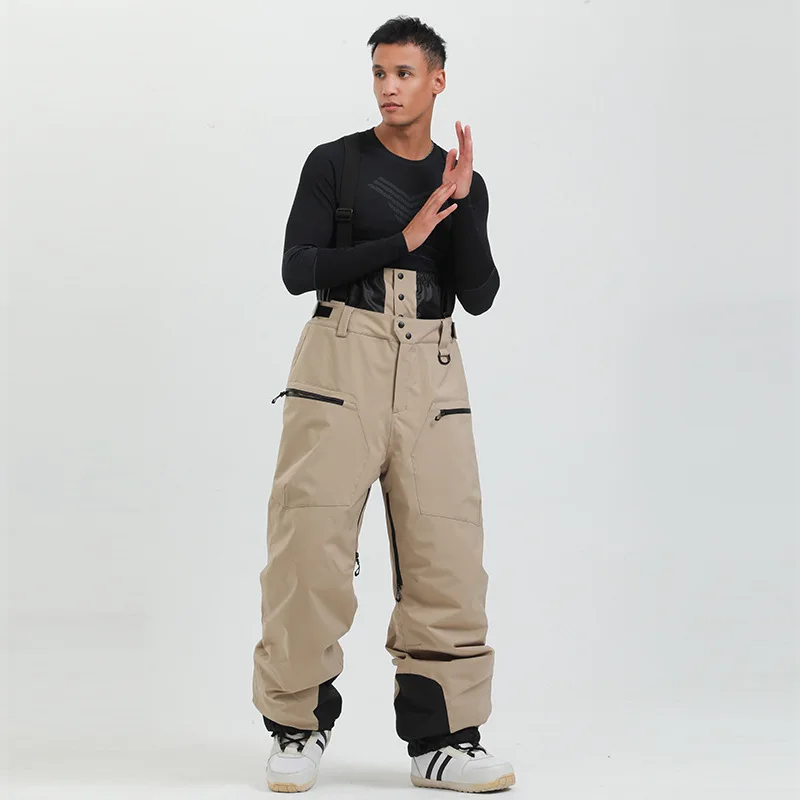 Pantalon de Ski Unisexe avec Bretelles – Pantalon de Snow Étanche pour Froid Extrême (-40°C) - Image 18