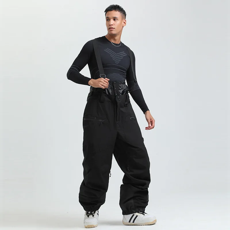 Pantalon de Ski Unisexe avec Bretelles – Pantalon de Snow Étanche pour Froid Extrême (-40°C) - Image 20