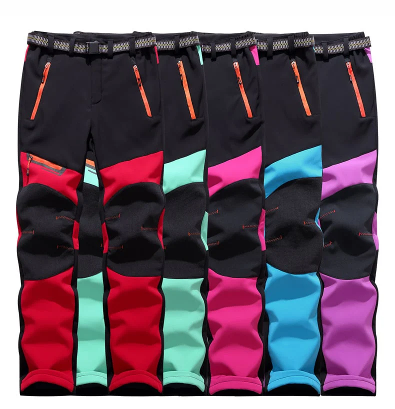 Pantalon de Ski Unisexe – Pantalon d’Hiver à Design Contrasté pour Activités sur Neige - Image 9