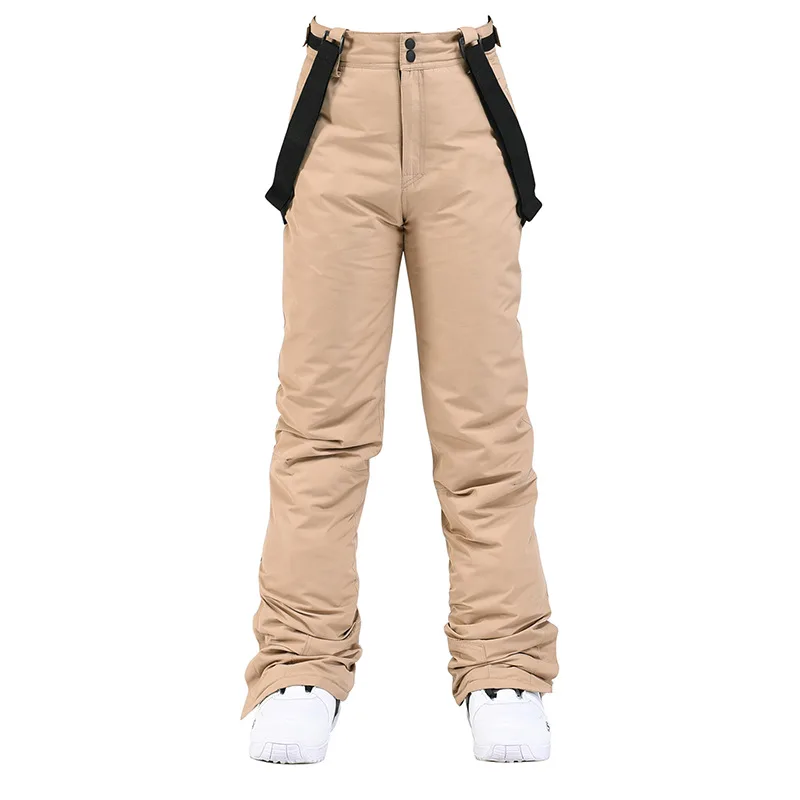 Pantalon de Snowboard Imperméable pour Homme avec Bretelles – Pantalon de Ski Hivernal Isolé - Image 9