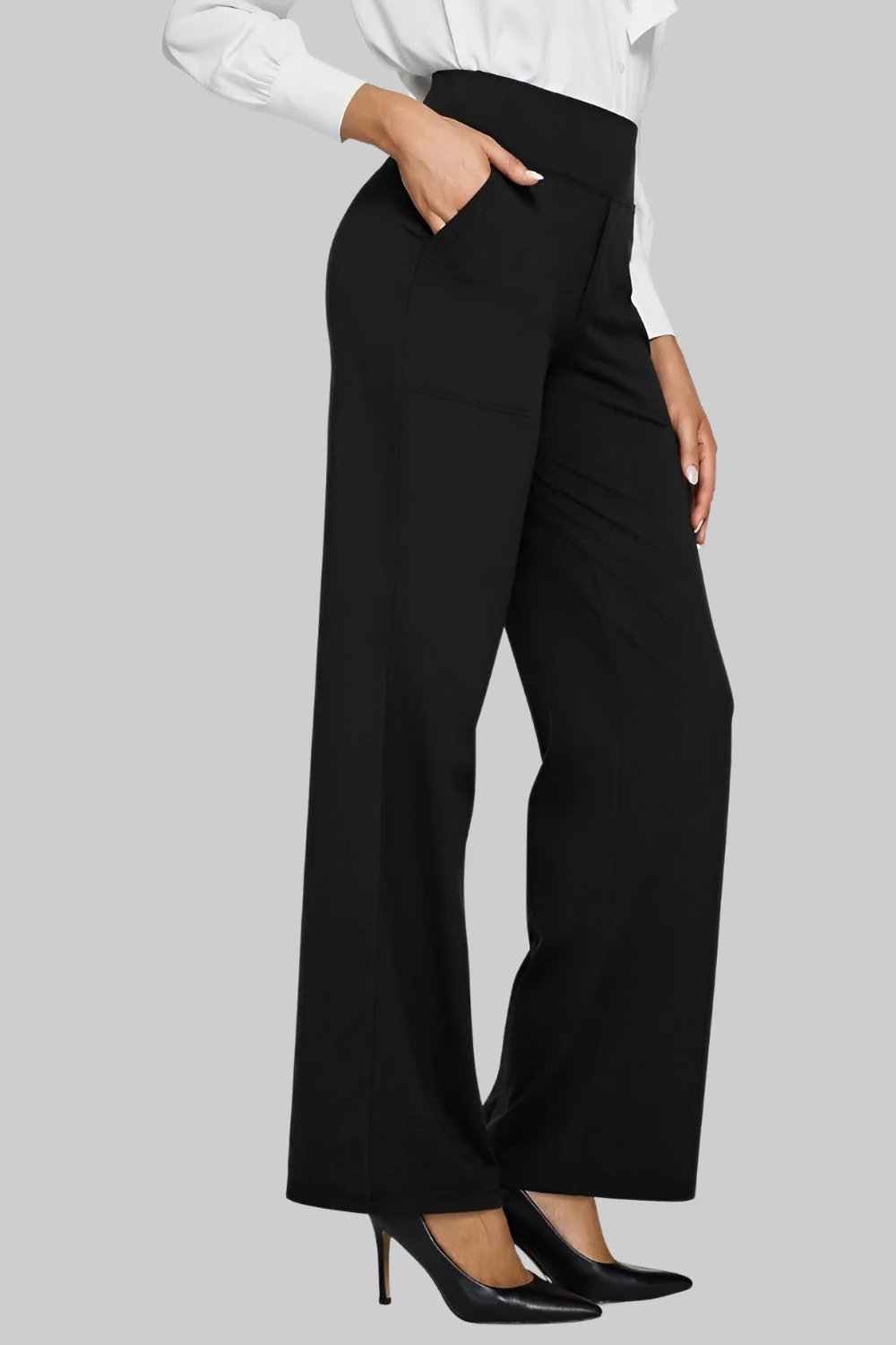 Pantalon de Yoga Doux et Élégant Femme – Activewear Taille Haute - Image 9