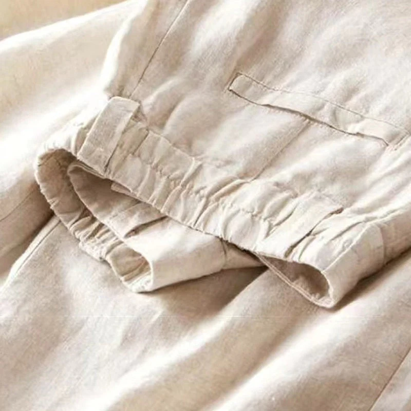 Pantalon Décontracté Élégant Femme – Pantalon Confort Classique à Jambe Large - Image 6