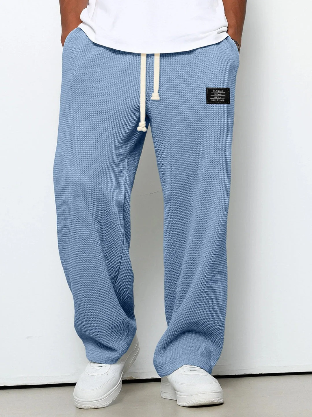 Pantalon Homme Décontracté Premium – Pantalon Confort Texture Gaufrée - Image 2
