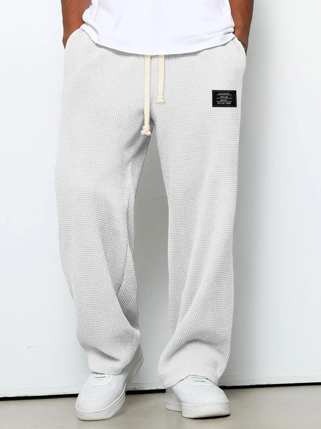 Pantalon Homme Décontracté Premium – Pantalon Confort Texture Gaufrée - Image 3