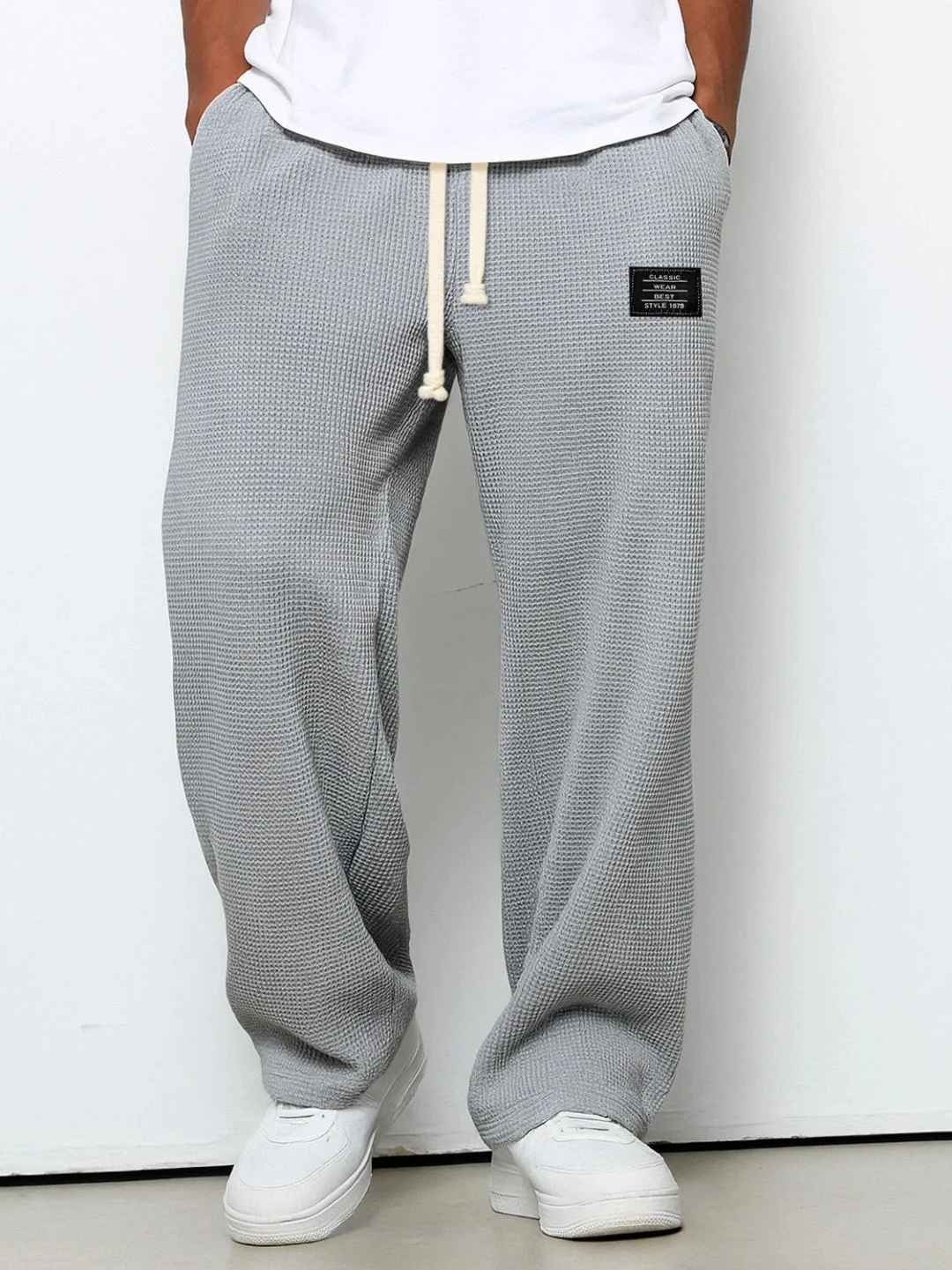 Pantalon Homme Décontracté Premium – Pantalon Confort Texture Gaufrée - Image 4