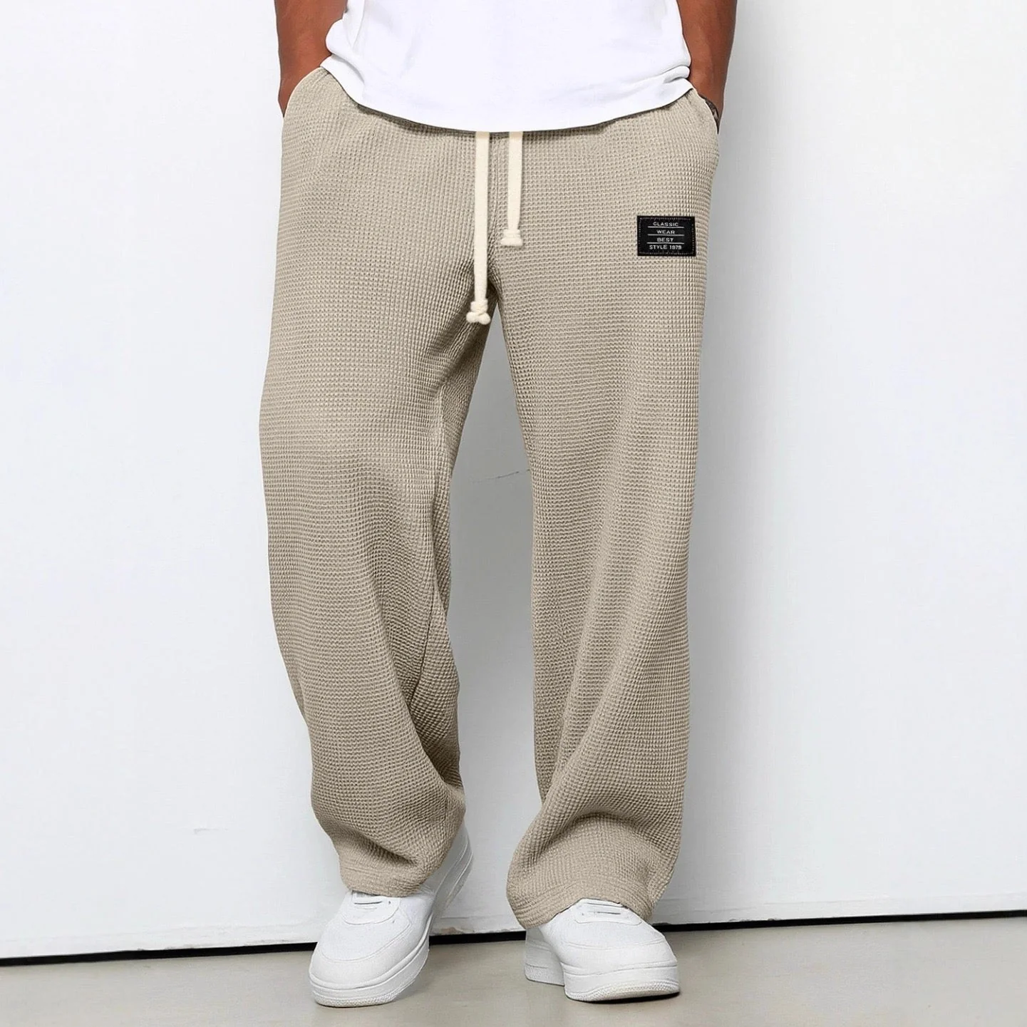 Pantalon Homme Décontracté Premium – Pantalon Confort Texture Gaufrée - Image 5