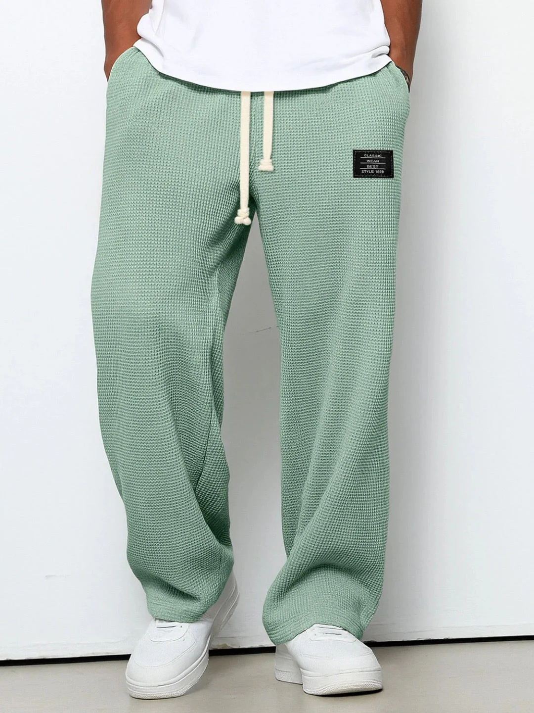 Pantalon Homme Décontracté Premium – Pantalon Confort Texture Gaufrée - Image 6