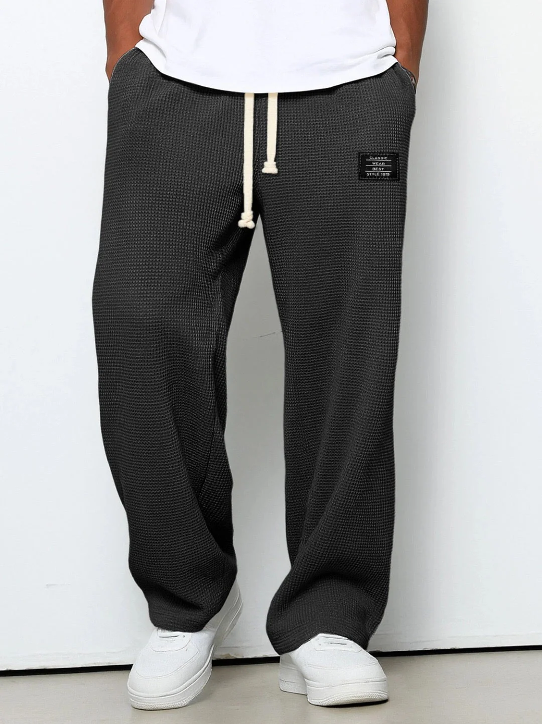 Pantalon Homme Décontracté Premium – Pantalon Confort Texture Gaufrée - Image 8