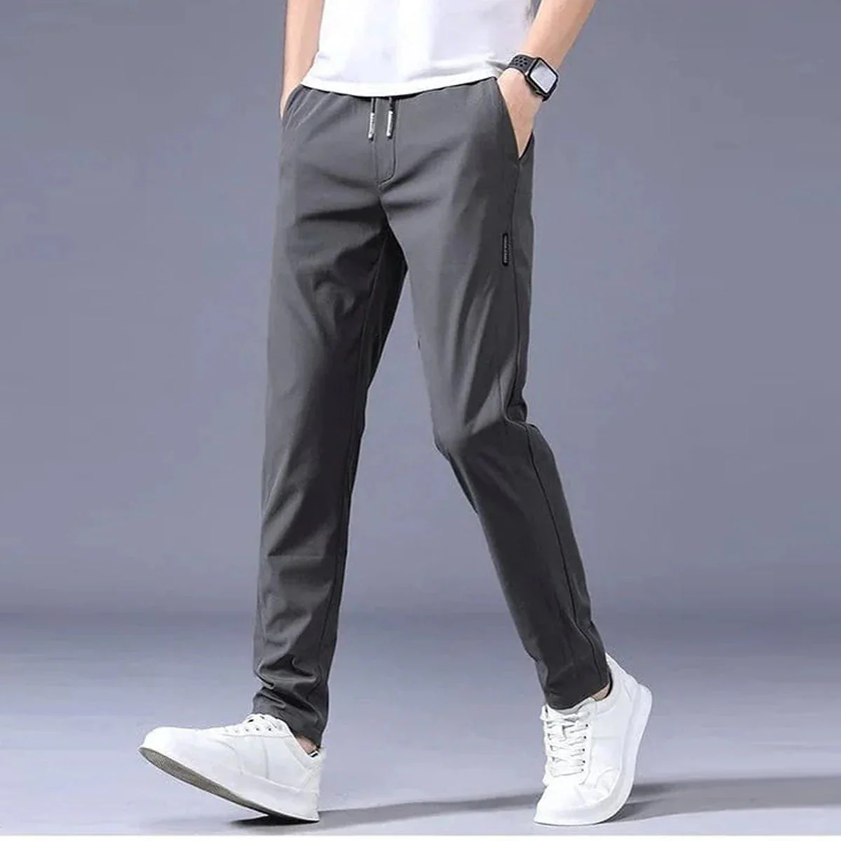 Pantalon Homme Séchage Rapide Coupe Slim – Confort Décontracté Résistant