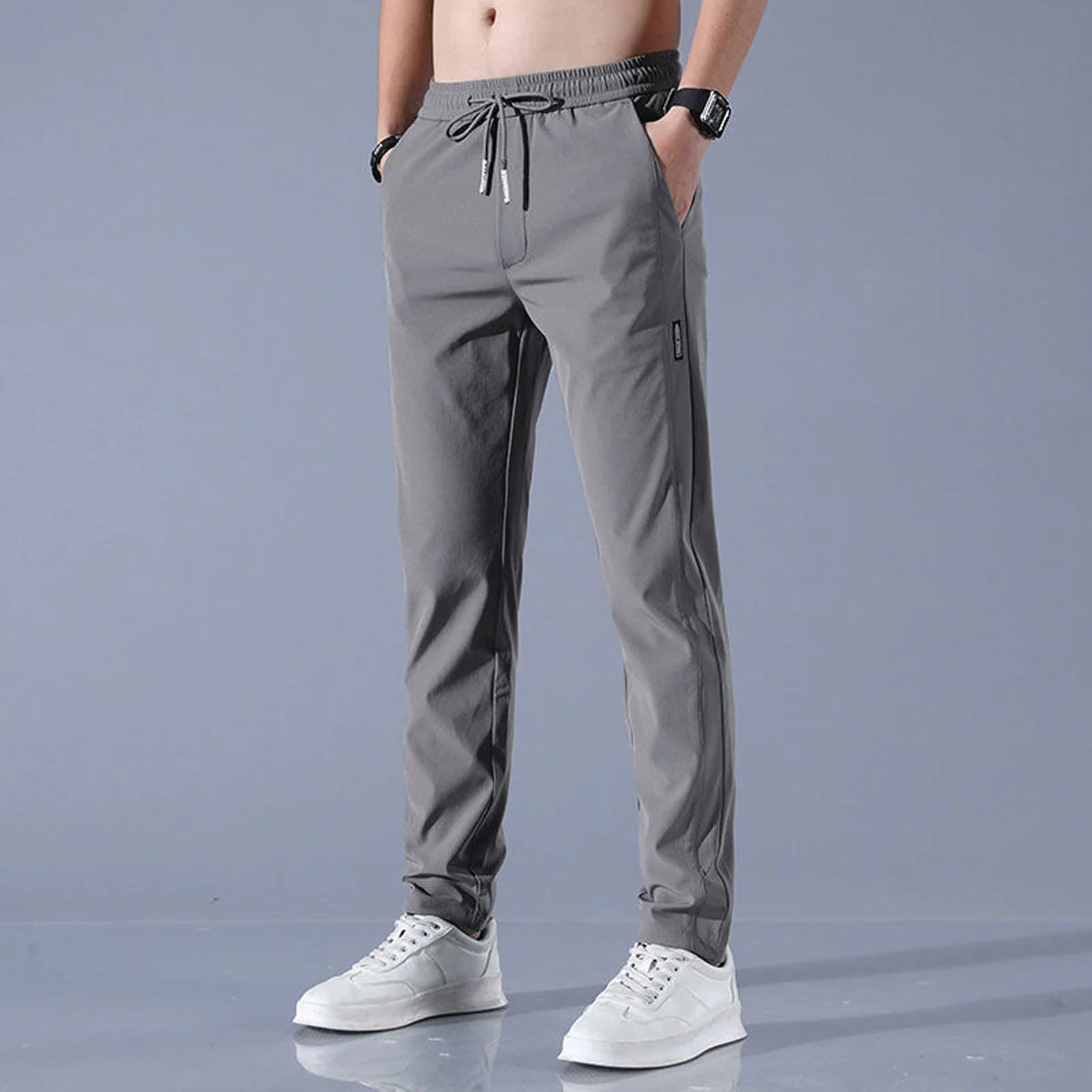 Pantalon Homme Séchage Rapide Coupe Slim – Confort Décontracté Résistant - Image 2
