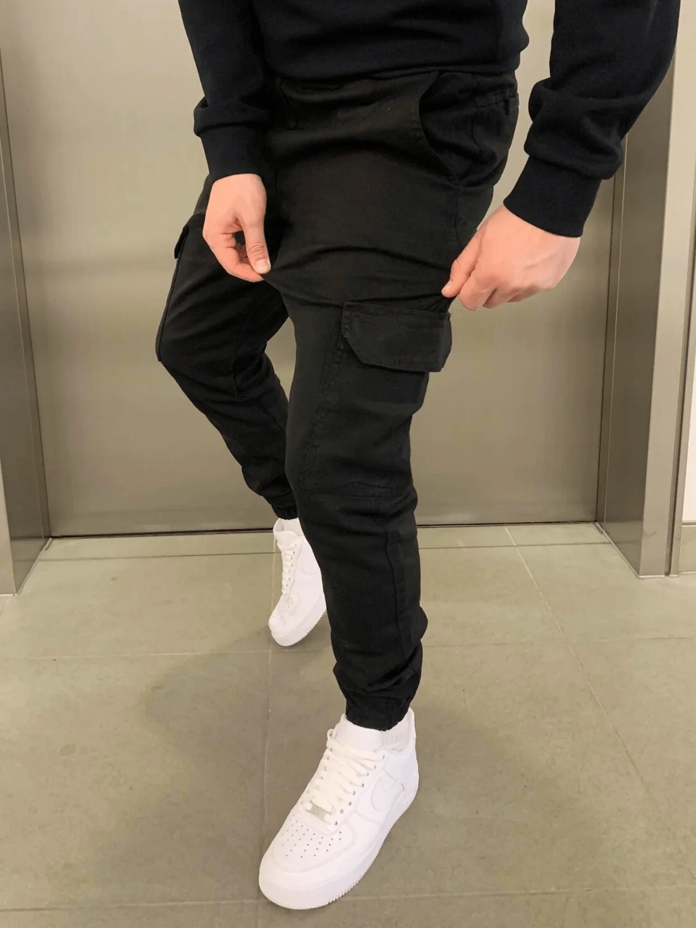 Pantalon Jogger Cargo Homme Premium Ajusté – Style et Confort - Image 2