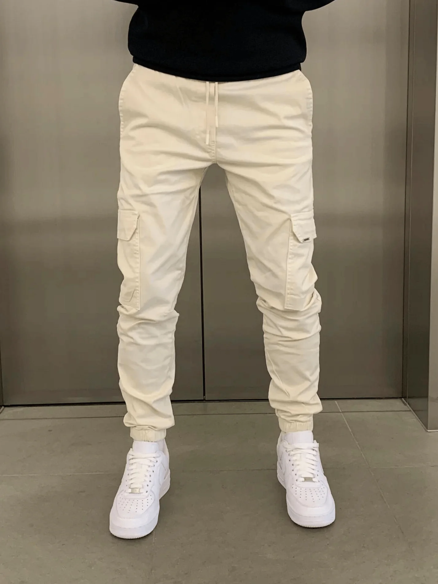 Pantalon Jogger Cargo Homme Premium Ajusté – Style et Confort - Image 4