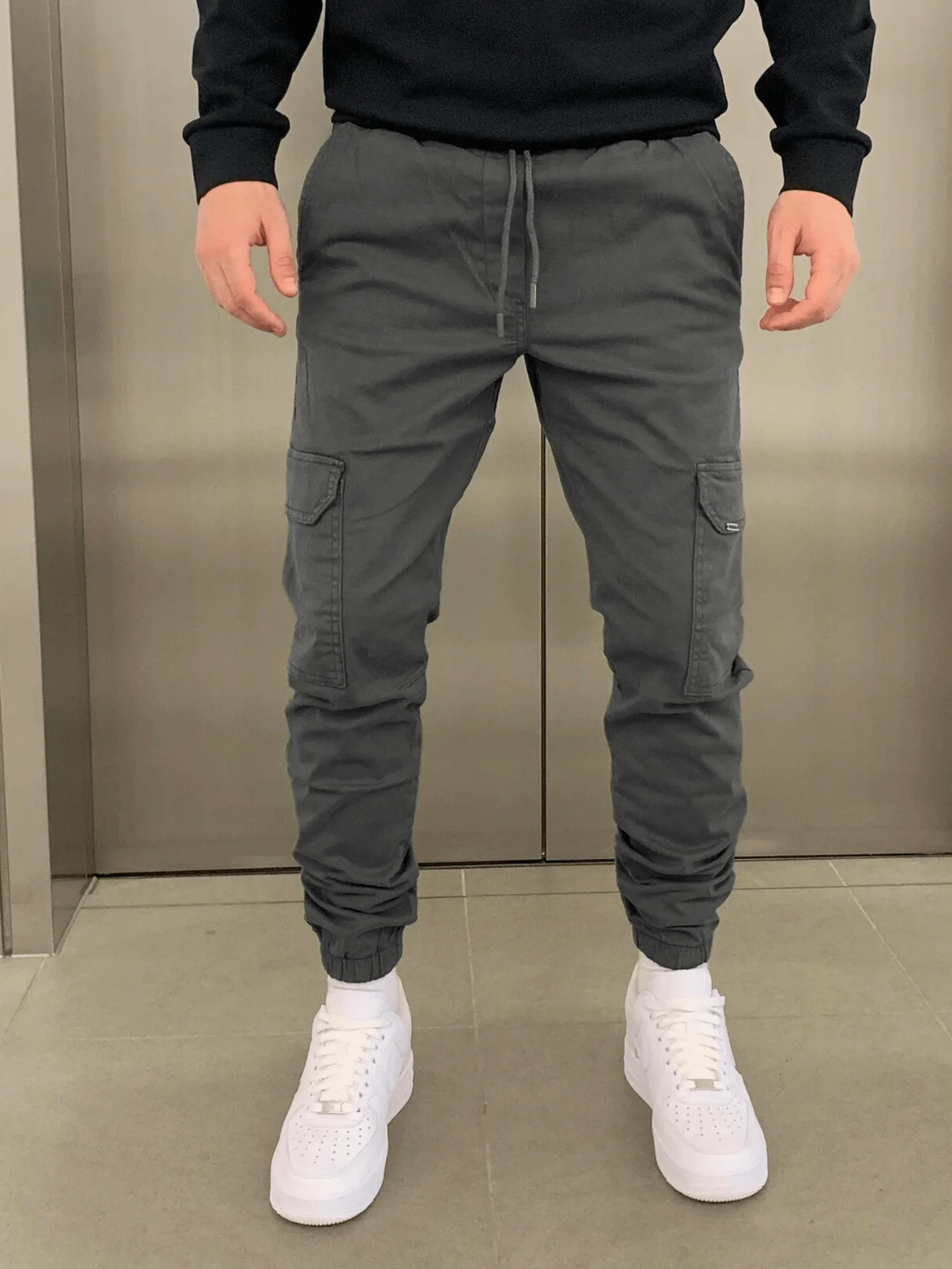 Pantalon Jogger Cargo Homme Premium Ajusté – Style et Confort - Image 7