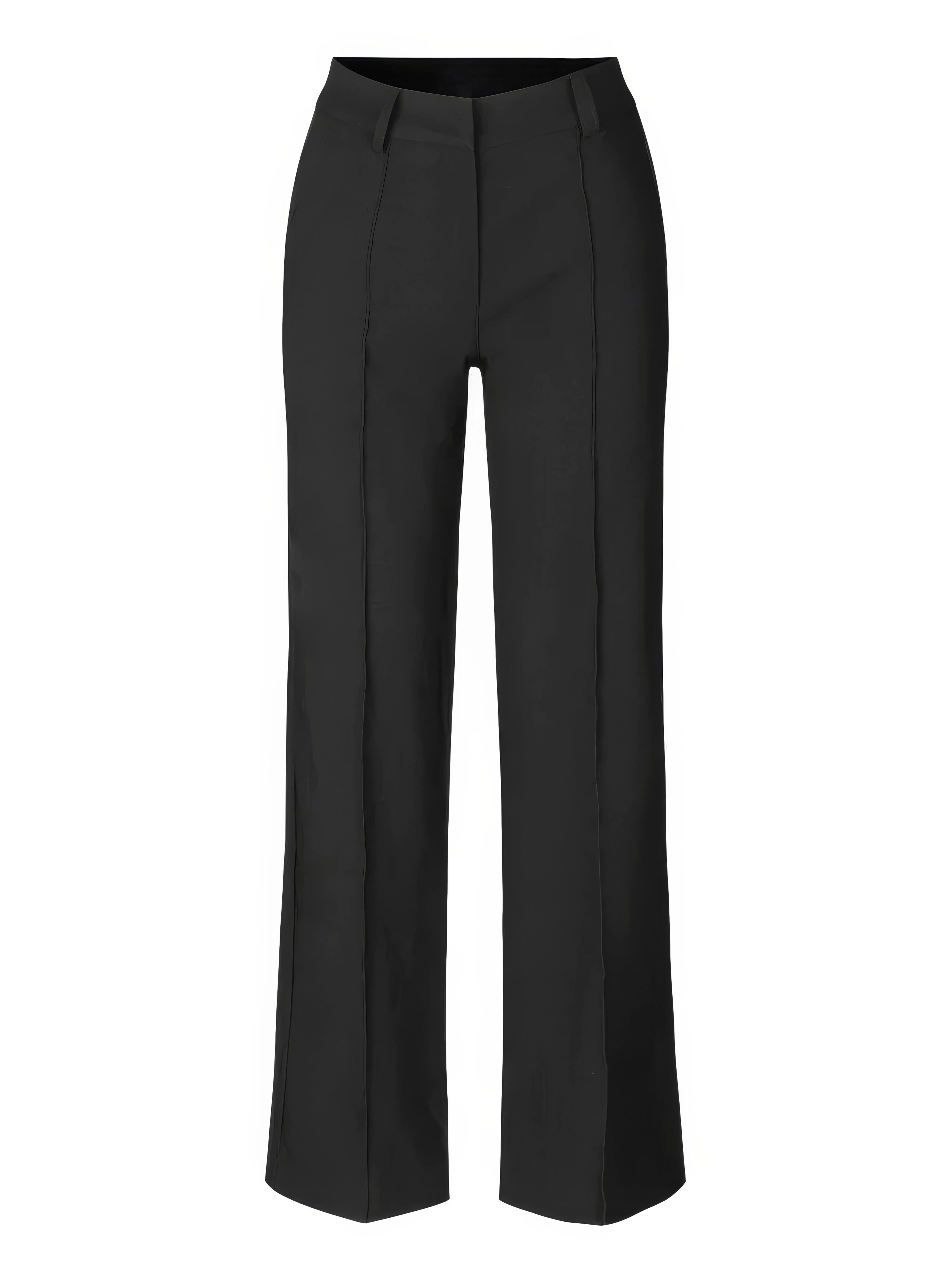 Pantalon Taille Haute à Jambes Droites - Image 11