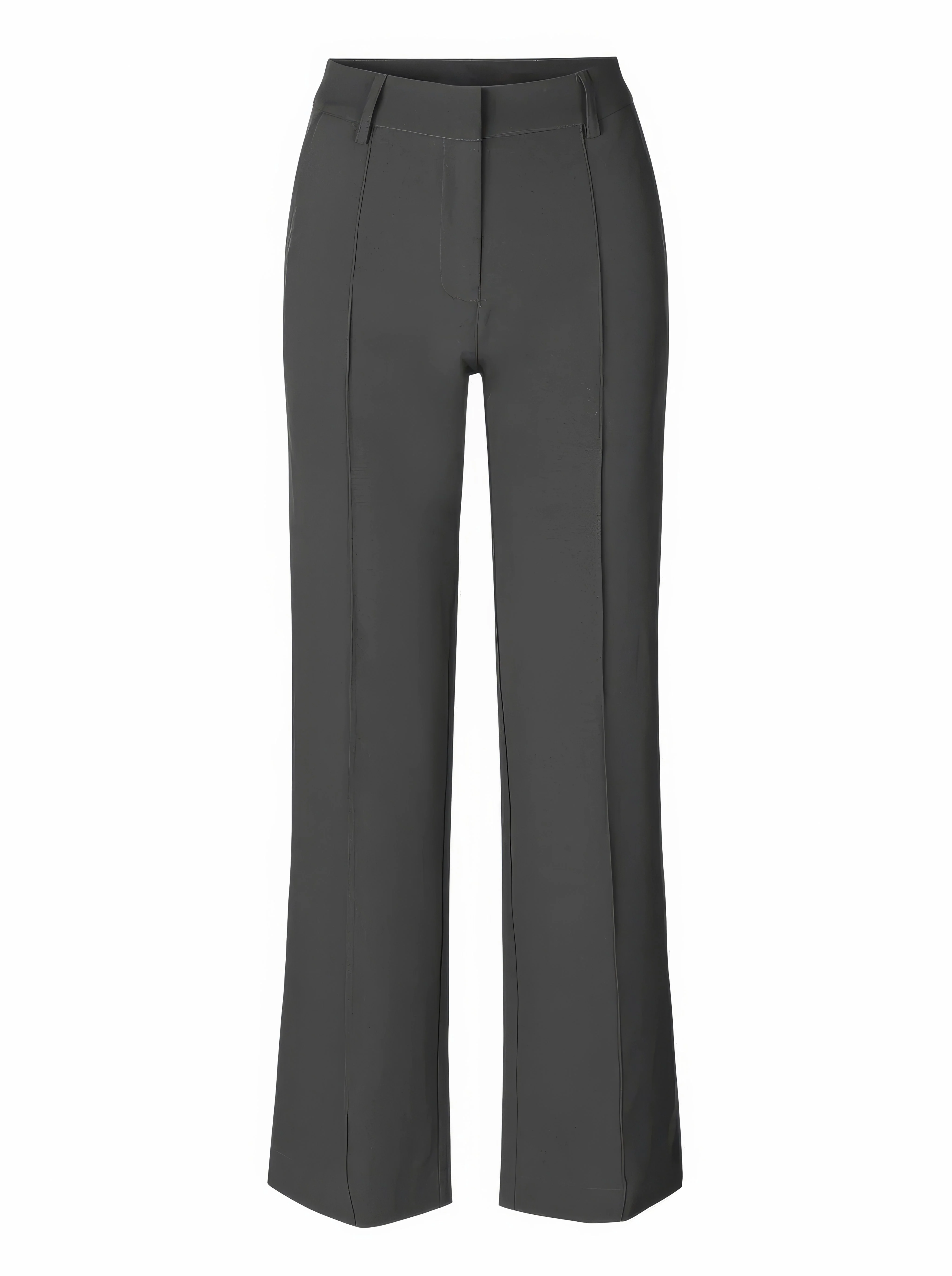 Pantalon Taille Haute à Jambes Droites - Image 14