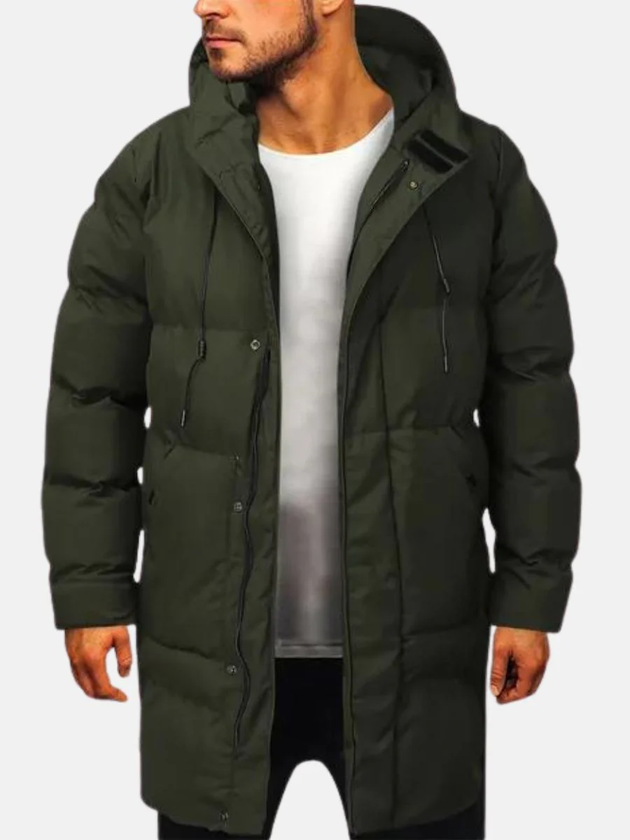Parka Longue Élégante pour Homme – Veste Hiver Confortable - Image 2