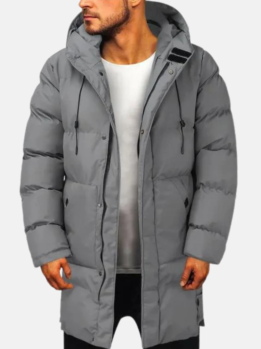 Parka Longue Élégante pour Homme – Veste Hiver Confortable - Image 3
